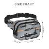 Aircraft Fighter Jets print Everywhere Fanny Pack Purse with Adjustable Straps for Casual Travel Hiking Outdoor Sports view 3