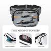 Aircraft Fighter Jets print Everywhere Fanny Pack Purse with Adjustable Straps for Casual Travel Hiking Outdoor Sports view 4