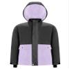 YiZYiF Kids Girls Waterproof Ski Jacket Long Sleeve Warm Winter Snow Hooded Coat Snowboarding Rain Jacket Black 10 Years view 3