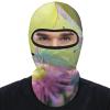 Yellow Butterfly Ski Mask Cover Balaclava Full Face Mask Winter Face Cover Cooling Neck Gaiter UV Protection for Men Women Outdoor Sports Motorcycle Riding view 2