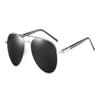 Black Jones Polarized Sunglasses For Men and Women Wayfarer UV Protection Aviator Shape Goggles Sunglass Silver and Gun-Metal (Black)-Pack of 1 view 1