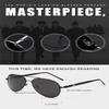 Black Jones Polarized Sunglasses For Men and Women Wayfarer UV Protection Aviator Shape Goggles Sunglass Silver and Gun-Metal (Black)-Pack of 1 view 4