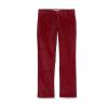 Corduroy Pants for Men Classic Business Office Casual Trousers Fashion Pleated Warm Straight Winter Pants with Pocket Red view 1