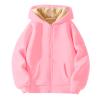 Boys Hoody Jacket Zip Lined Hooded Sweatshirt with Pockets Unisex Boys' Outerwear Jackets Coats (RD1, 3-4 Years) view 1