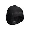 13FA Police Utility Beanie - USA Patriotic Gear - Poly-Spandex Blend for Stretch-Fit Comfort - Unisex Hi-Vis Winter Hat (US, Alpha, One Size, Standard, Black & Black) view 1
