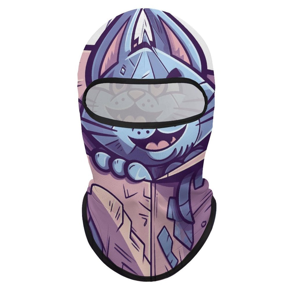 Cat in Box Ski Mask Cover Balaclava Full Face Mask Winter Face Cover Cooling Neck Gaiter UV Protection for Men Women Outdoor Sports Motorcycle Riding
