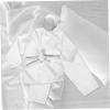 CALLARON 1set Student Karate Uniform for Boy Girl Adults Reinforced Martial Arts Training Suit with Belt for Karate Taekwondo Practice Soft Breathable Unisex White Outfit view 4