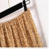 Tsuukuie Glitter Skirts for Women Sequin Long Skirts for Girls Party Dresses Khaki view 3