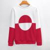 Linkasi Greenland Flag Sweater Long Sleeve Crew Neck Knitted Casual Pullover Sweater S view 3