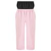 Lorilida Kids Snow Ski Pants Girls Elastic Waist Waterproof Insulated Windproof Ripstop Snowboard Trousers Pink 6 Years view 3