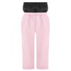 Lorilida Kids Snow Ski Pants Girls Elastic Waist Waterproof Insulated Windproof Ripstop Snowboard Trousers Pink 6 Years view 4