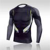 Running Clothing Compression Sport T-Shirt Top Long Sleeve Gym Fitness Tight Sportswear Pants Hiking Rashguard Sweat Shirt(Color-13,XL) view 3