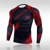 Running Clothing Compression Sport T-Shirt Top Long Sleeve Gym Fitness Tight Sportswear Pants Hiking Rashguard Sweat Shirt(Color-13,XL) view 4