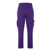 Cargo Sweatpants for Men Big and Tall Loose Fit Casual Workout Running Pants Drawstring Joggers Wide Leg Cargos Purple Mens Joggers Sweatpants L view 4