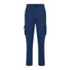 Thick Sweatpants for Men Cargo Sweatpants for Men Casual Fleece Joggers Athletic Workout Hiking Drawstring Sweat Pants with Pockets Blue Mens Loose fit Pants S view 3
