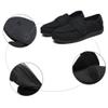 Bestgift Large Size Extra Wide Fattening Walking Casual Shoes for Fat Foot Swollen Foot Black 6.5 view 3