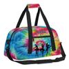 Obtravar Custom Dance Gym Bags Ballet Personalized Name Sport Overnight Duffel Bags for Girls Weekender Travel Bag Carry On Training Bag, Colorful Tie Dye Print view 3