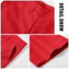 Boys Suits Slim Fit Toddler Kids Red Suits for Boys Dress Vest Pants Set First Communion Graduation Outfits Size 4 view 4