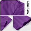 Boys Suits Slim Fit Toddler Kids Purple Suits for Boys Dress Vest Pants Set Wedding Ring Bearer Outfits Size 4 view 4