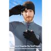 Jaksairos 2 Pairs Winter Ski Gloves with Fleece Lining - Unisex Touchscreen, Windproof, and Insulated for Outdoor Cycling (M,DB72; Black (peak mark)) view 2