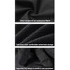Jaksairos 2 Pairs Winter Ski Gloves with Fleece Lining - Unisex Touchscreen, Windproof, and Insulated for Outdoor Cycling (M,DB72; Black (peak mark)) view 3