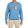 Blue North Carolina Bill Belichick Chapel Bill Logo Crew Neck Sweatshirt Adult XL view 1