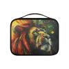 PJHEQOXE Rasta Lion Womens Bible Cover Case with Handle,Funda Para Biblia De Mujer,Large Bible Book Case for Girl Christian School Briefcase Handbag Simple Style(11 x 8.66 x 2.36 Inch) view 1