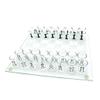 Glass Chess Set with 32PCS Acrylic Cups Chess and Wine Cup Game Shot Drinking Glass Chess Set for Adult, Toys. view 1