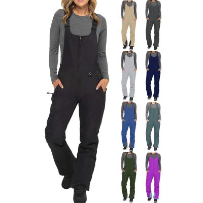 FAVIPT Snow Bibs Women