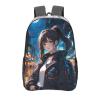 YTBNFDS Travel Backpack for Men Women,Stylish Clear Sports Back Pack with Dual Side Mesh Pockets - cool wallpapers Print view 1