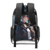 YTBNFDS Travel Backpack for Men Women,Stylish Clear Sports Back Pack with Dual Side Mesh Pockets - cool wallpapers Print view 2