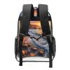 YTBNFDS Travel Backpack for Men Women,Stylish Clear Sports Back Pack with Dual Side Mesh Pockets - Beautiful Sunrise Ocean Print view 2