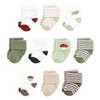 Touched by Nature Infant Boy Organic Cotton Socks, Forest Explorer, 6-12 Months view 1