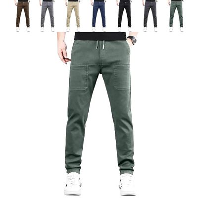 High Stretch Multi-Pocket Durable Cargo Pants, Stretch Cargo Pants Men (Army Green,XX-Large,Regular)