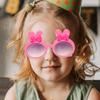 EUVAROMEX 3sets Children's Sunglasses Sunglasses Fashion Sunglasses Sunglasses Sunglasses Cute Sunglasses Glasses Decor Summer Eyeglasses Sunglasses for Pink 2pcs*3/1074 view 2