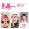EUVAROMEX 3sets Children's Sunglasses Sunglasses Fashion Sunglasses Sunglasses Sunglasses Cute Sunglasses Glasses Decor Summer Eyeglasses Sunglasses for Pink 2pcs*3/1074 view 4