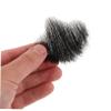 DEARMAMY Artificial Beard Mask for Men Realistic Facial Hair Fake Mustache Halloween Costume Wig for Men Black view 3