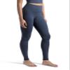 Colorfulkoala Dreamlux No Front Seam Leggings for Women 28" Inseam, High Waisted Buttery Soft Full Length Yoga Pants (M, Blue Ink) view 1