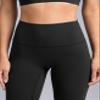 Colorfulkoala Dreamlux No Front Seam Leggings for Women 25" Inseam, High Waisted Buttery Soft 7/8 Yoga Pants (XL, Black) view 4