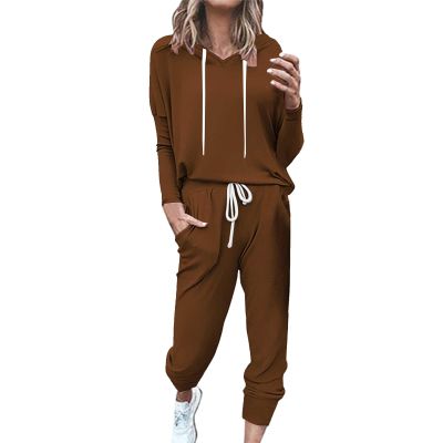2 Piece jogging set oversized sweatsuit for women loungewear