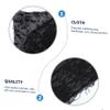 LIFKOME 1pc Halloween Costumes Warm Rag Cloak Cosplay Cape Stage Performance Handmade Black view 2