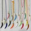 Italian Horn Necklace for Women Men, Italian Luck Charm, Luck Pendant Necklace, Amulet Horn Pepper Necklace(Green) view 3