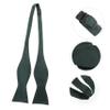 4pcs Self Bow Tie Wedding Bowtie Mens Bow Tie Wedding Party Costume Formal Bow Tie for Men Costume for Men Dress Clothes for Men Bowties for Men Tuxedo Bow Tie Green Polyester/902 view 3