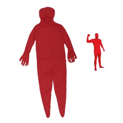 Halloween Costume Halloween Clothes Unisex Costume Bodysuit Cosplay Body Suit Stage Performance Costume Plus Size Suit Adult Costumes Funny Clothes Clothing Outfit Red/956