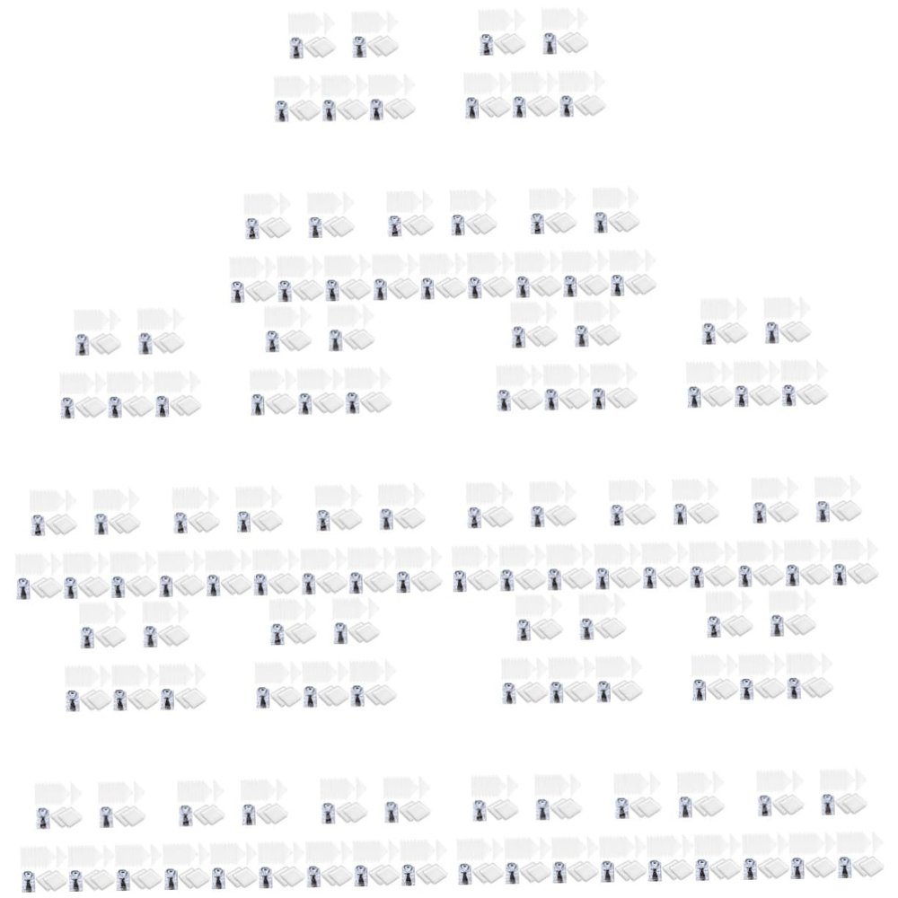 LALADEFIEE 300pcs Pvc Collar Stays Transparent Self-adhesive Stickers for Dress Shirts Collar Supports for Men and Women Formal Wear for Meetings and Events