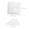 LALADEFIEE 300pcs Pvc Collar Stays Transparent Self-adhesive Stickers for Dress Shirts Collar Supports for Men and Women Formal Wear for Meetings and Events view 2