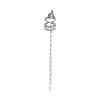 Fashion Earrings for Women 1Pc Clip Earring Long Tassel Vintage Popular Fringe Chain Clip Earring Fashion Earrings for Women Punk Pop Earrings Jewelry Birthday Valentine's Day Gift