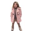 EnJoCho Toddler Baby Kids Girls Coat Winter Windproof Thicken Coat Jacket Warm Button Outerwear Jacket view 1