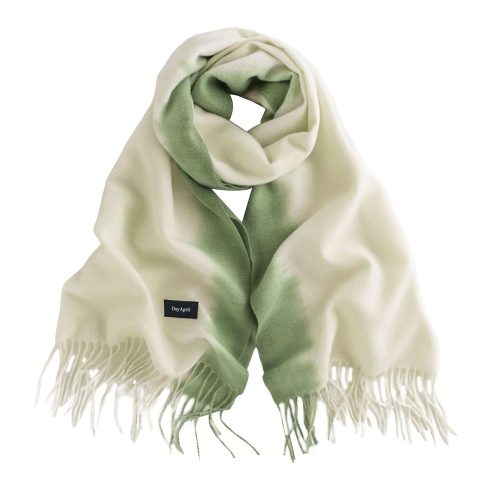 CTPCRTYK Women Scarf Stole Autumn Winter Wraps Knit Shawl Classic Thick Shawls Blanket Lightweight Scarves Long Stole(Green)