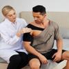 Deyeek Hospital Shirts for Men Side Snap Soft Adaptive Short Sleeve Tee view 2